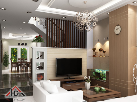 Thiết kế nội thất nhà ở khu đô thị Văn Quán Hà Đông
